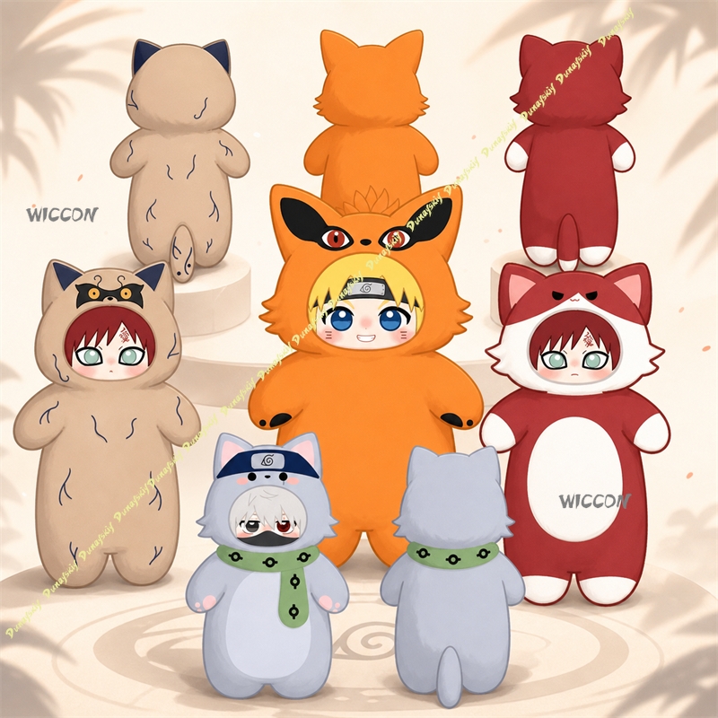 Cute Anime Merchandise - Anime-Merchandise Kissen Kakashi Gaara Puppe Cosplay