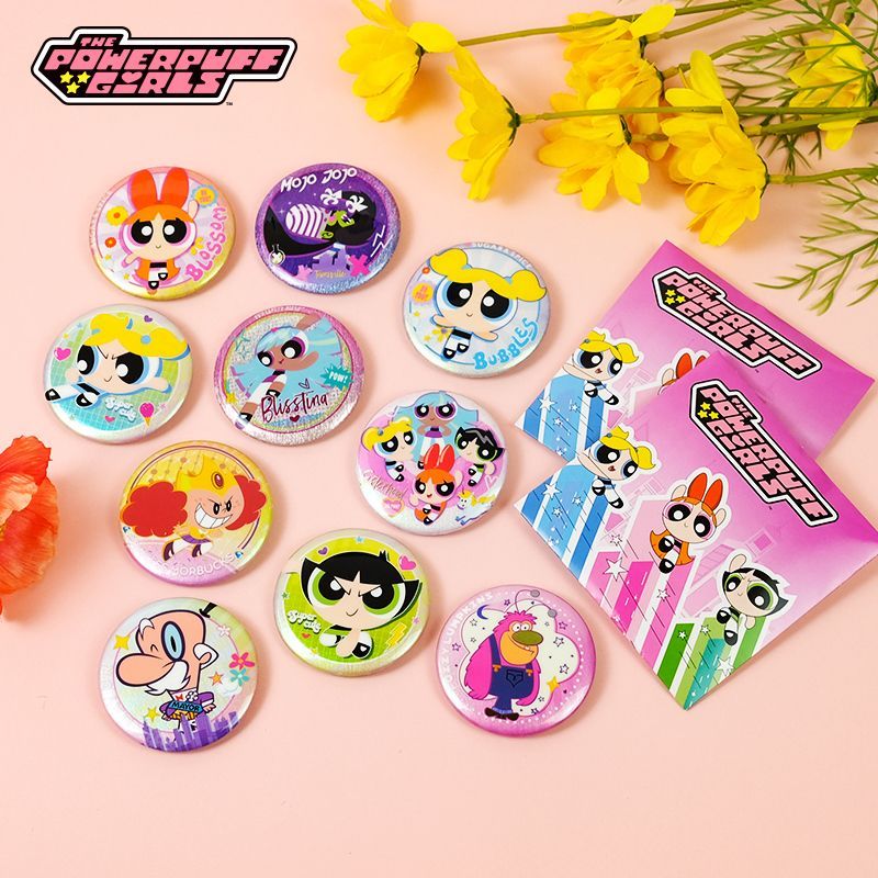 Official Merchandise Anime - Vollständige Box mit Offiziellen Powerpuff Girls