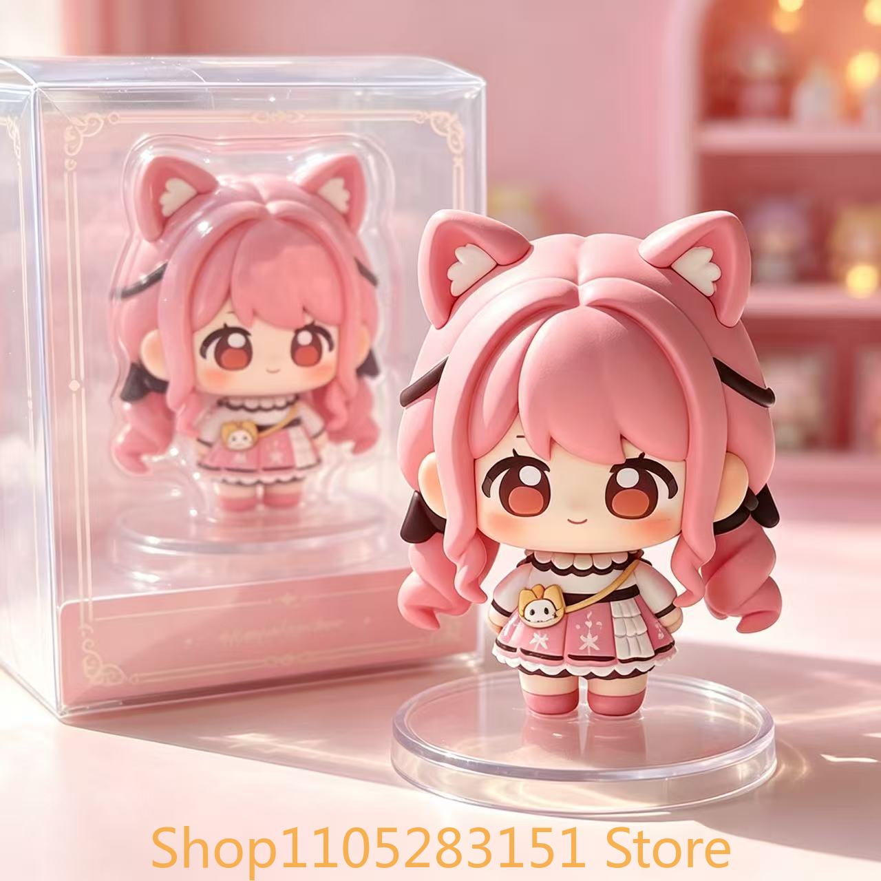 Anime Fan Merchandise - Infinity Nikki Anime Cosplay Q-Version PVC-Figur