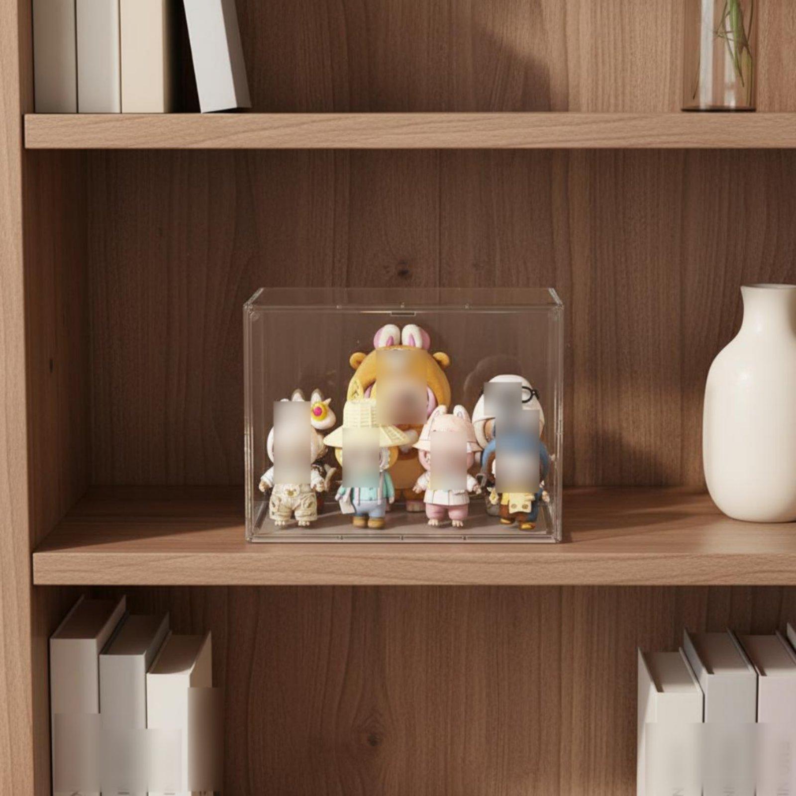 Figure Display Box - Großes Acryl-ähnliches Puppenregal für Blind-Box-Figuren mit