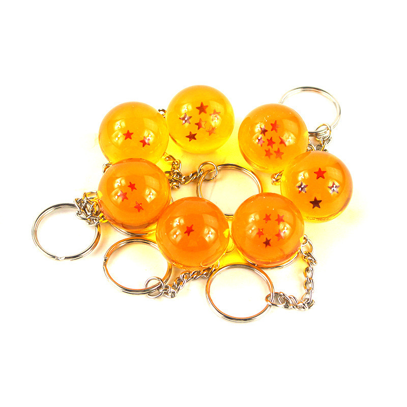 Anime Dragon Ball Figuren-Schl – Orange Anime Merchandise Bewertung und Preis