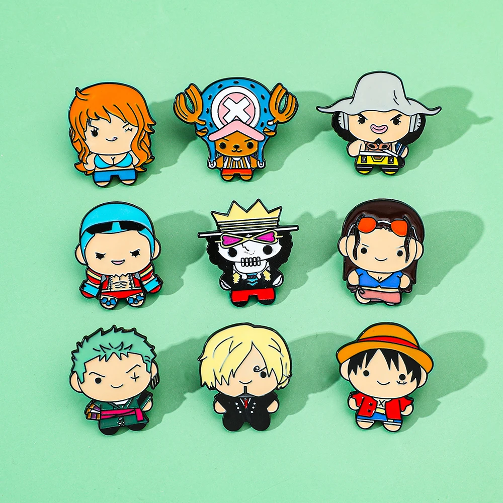 9 Stück Kreative Cartoon-Brosc – Enamel Pin Set Bewertung und Preis