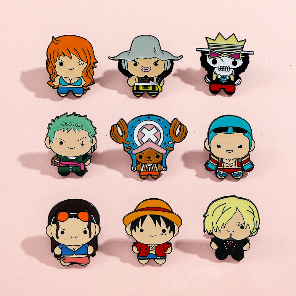 9 Stück Kreative Cartoon-Brosc – Enamel Pin Set Bewertung und Preis