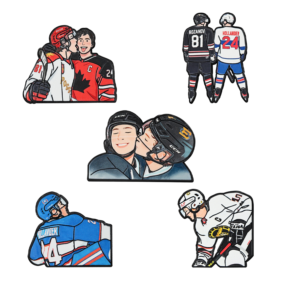5 Stück beheizbare Cartoon-Eis – Enamel Pin Set Bewertung und Preis