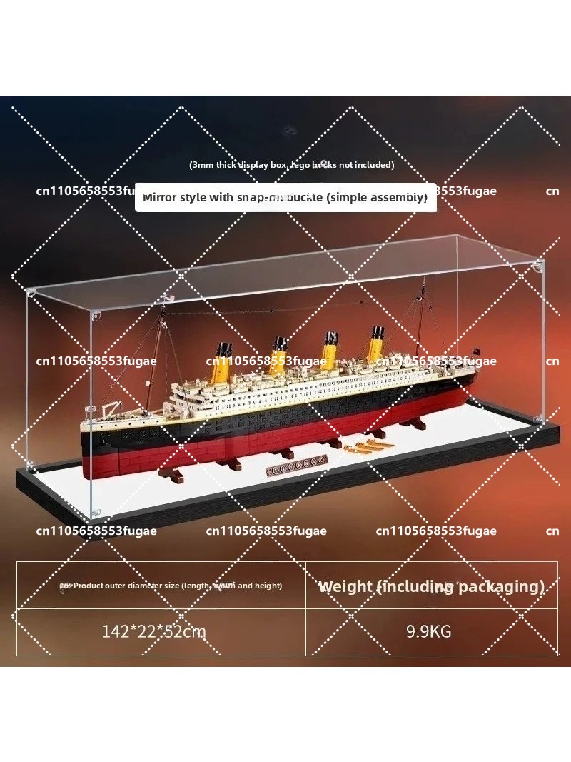 Geeignet für 10294 Titanic-Mod – Figure Display Box Bewertung und Preis