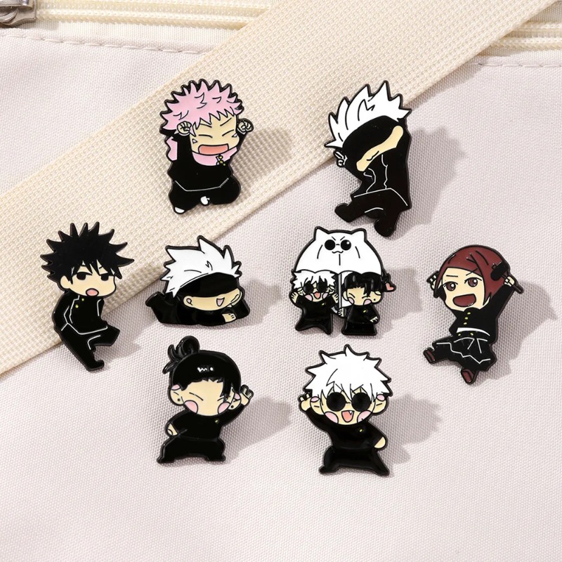 8-teiliges Anime Itadori Yuji  – Enamel Pin Set Bewertung und Preis